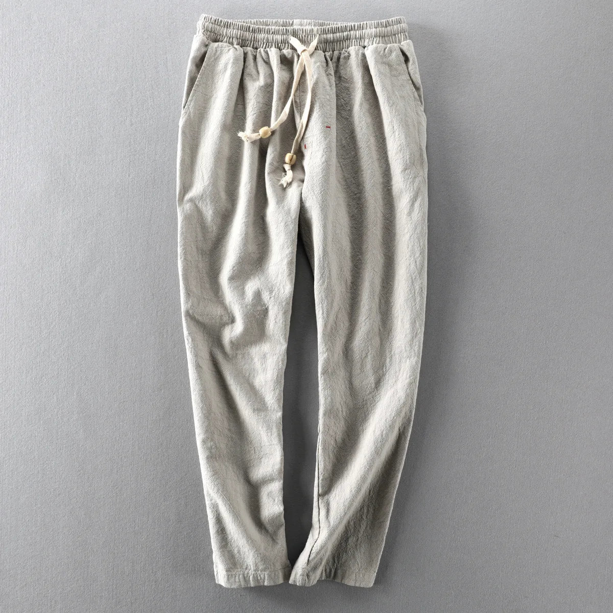 Straight-leg drawstring trousers for men | Daichi -6