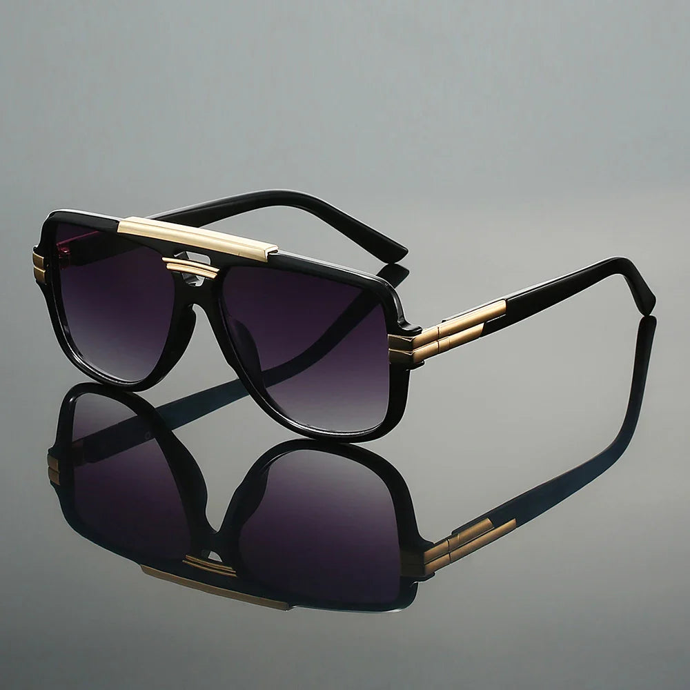 Lightweight classic aviator sunglasses for men | Falco -4