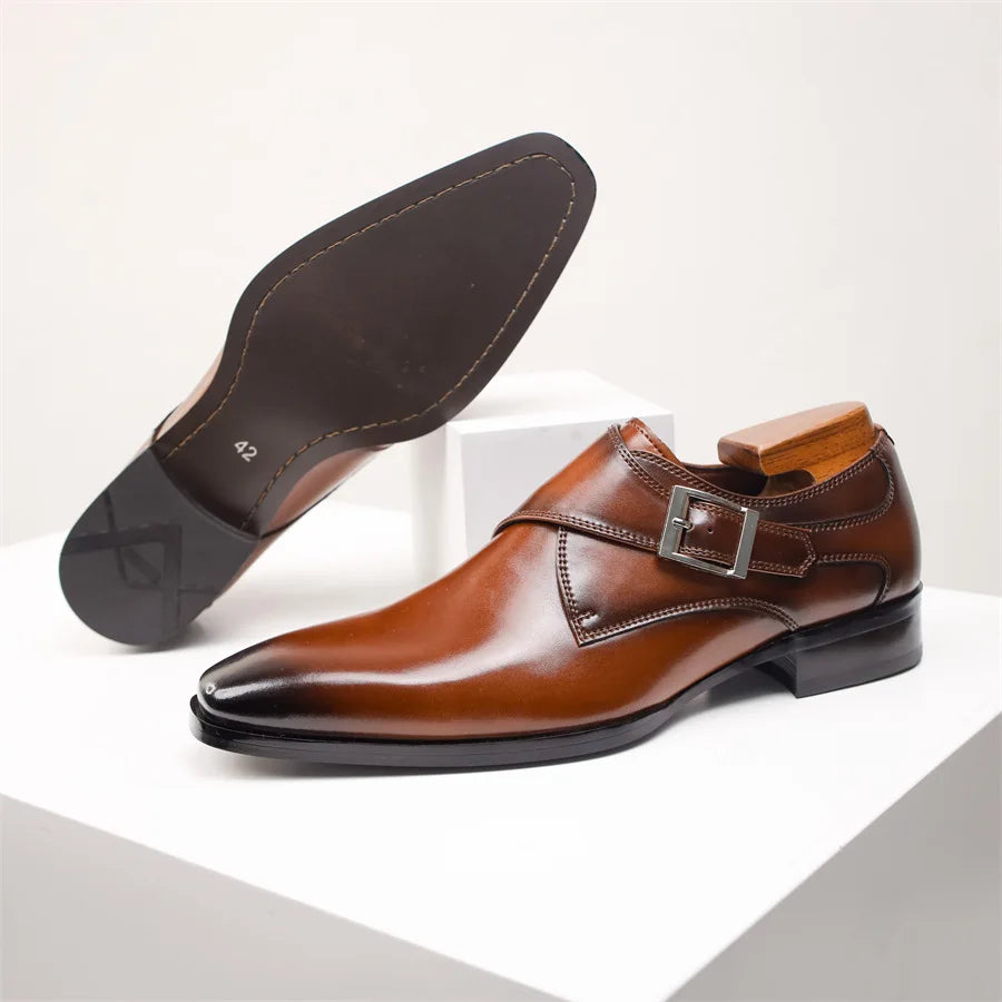 Handcrafted Italian leather dress shoes for men | Lorenzo -10