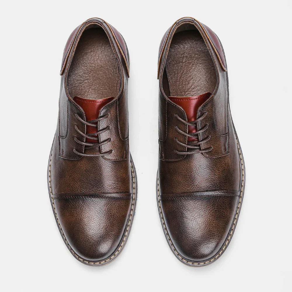 Rooted Retro casual business shoes with classic silhouette for men | Mael