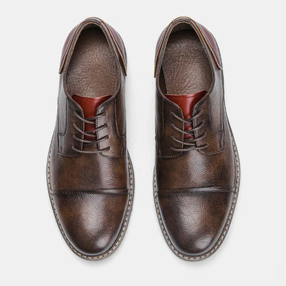 Rooted Retro casual business shoes with classic silhouette for men | Mael