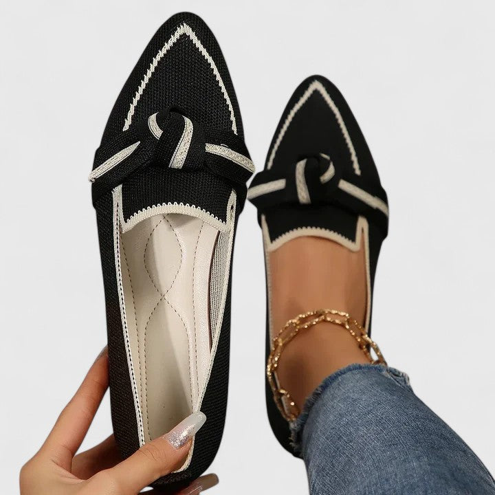 Comfortable slip-on orthopedic loafers for women | Maricela -4