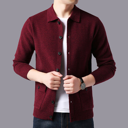 Classic heritage knit casual jacket for men | Heritage Knit -4
