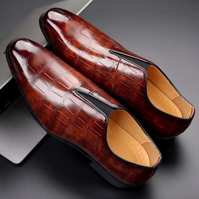 Refined genuine leather loafers for men | Sevilla -4