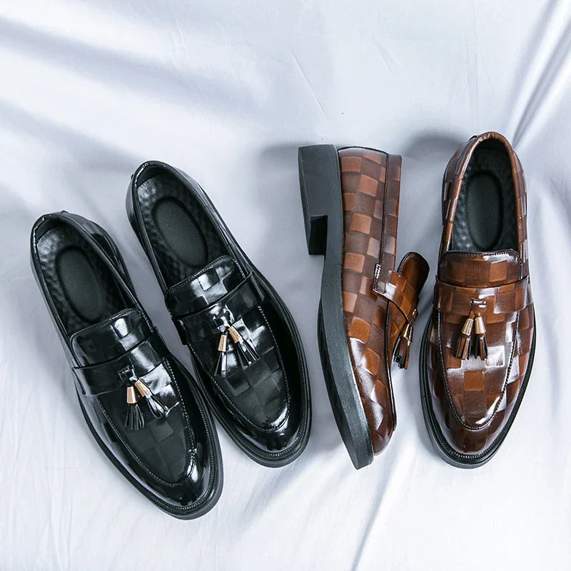 Classic genuine leather loafers for men | Lorenzo -21