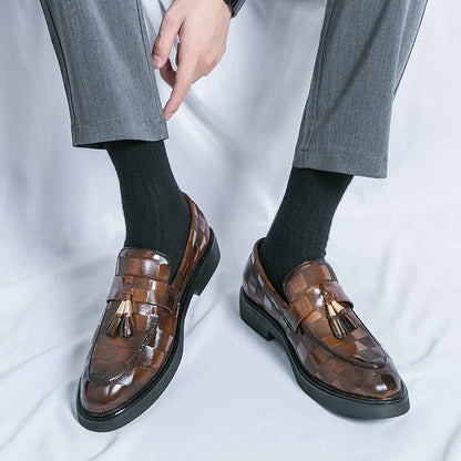 Classic genuine leather loafers for men | Lorenzo -2
