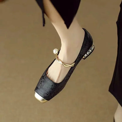Classic everyday leather pumps for women | Naila -6