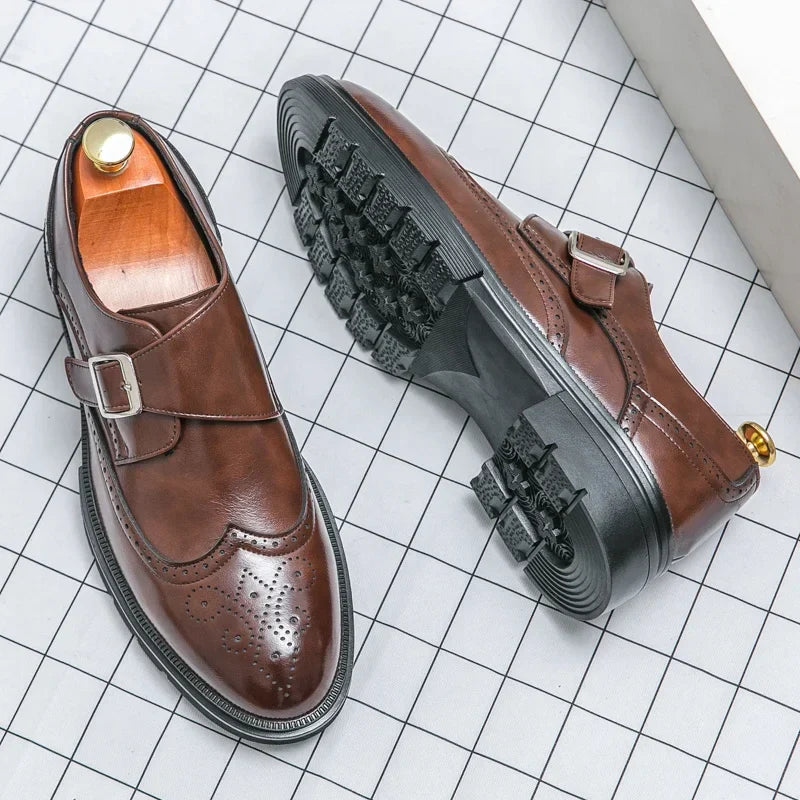 Classic buckle dress shoes for men | Sarto -8