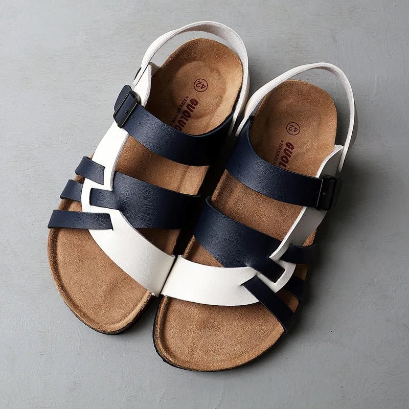 Sunlit Classic comfort sandals with contoured footbed for men | Ottilie