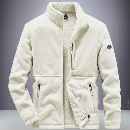 Warm fleece-lined outdoor jacket for men | SummitShield -1