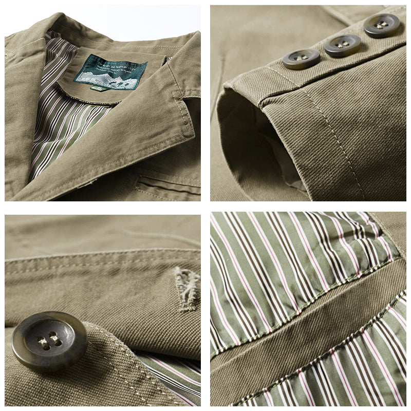 Artisan Cotton casual blazer for men | Harbor Ridge
