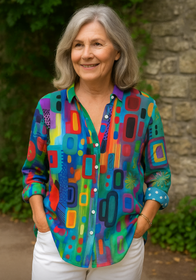 Smocked Edna for women | Artistic blouse