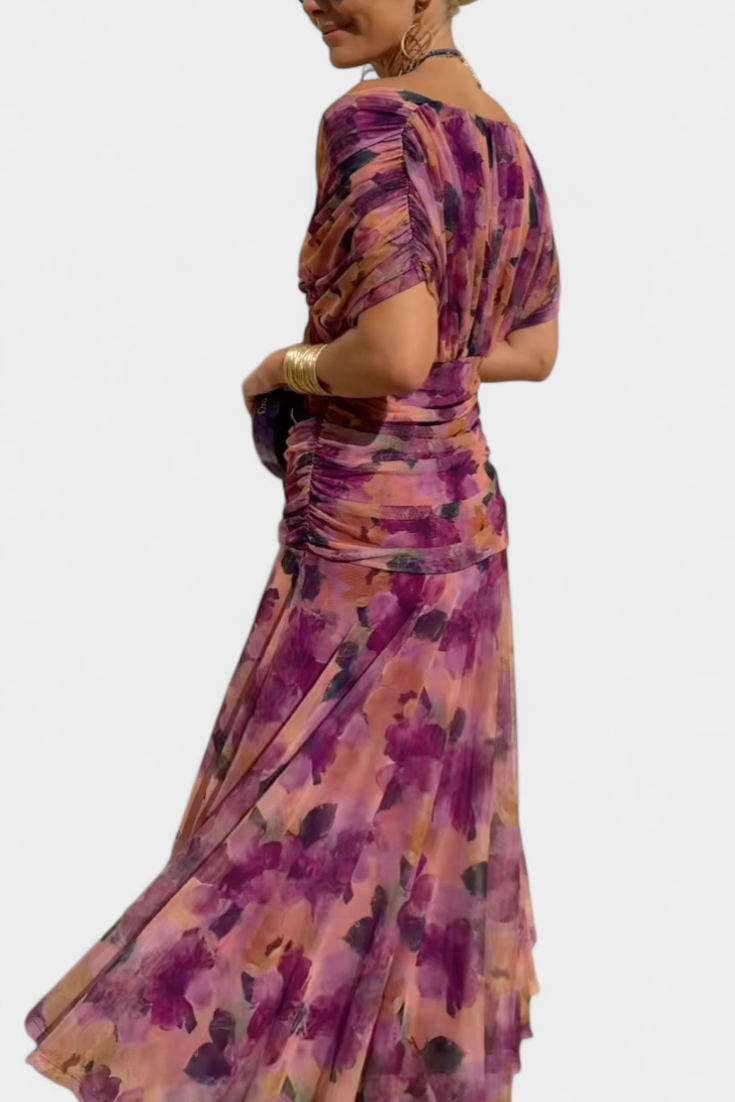 Elegant relaxed everyday dress for women | Lowenna -13