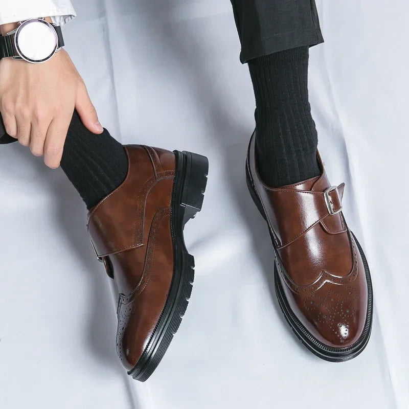 Classic buckle dress shoes for men | Sarto -6