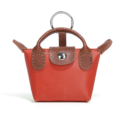 Storing Le Pliage mini key pouch charm for women | Longchamp