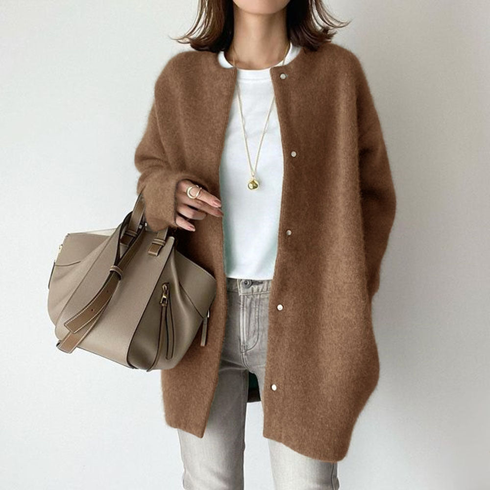 Cosy luxe wool cardigan for women | Sofia Amoretti -2