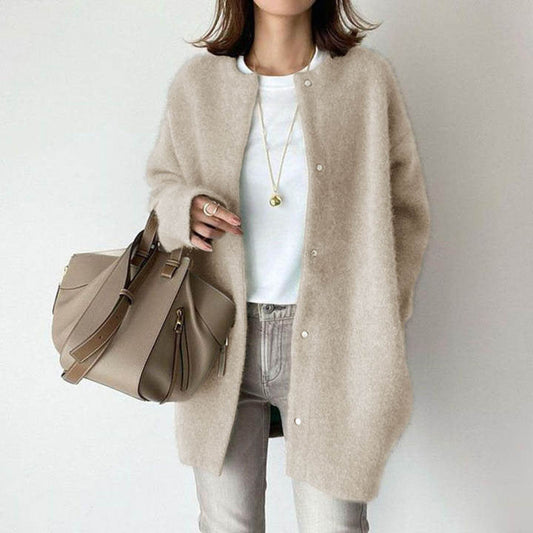 Cosy luxe wool cardigan for women | Sofia Amoretti -1