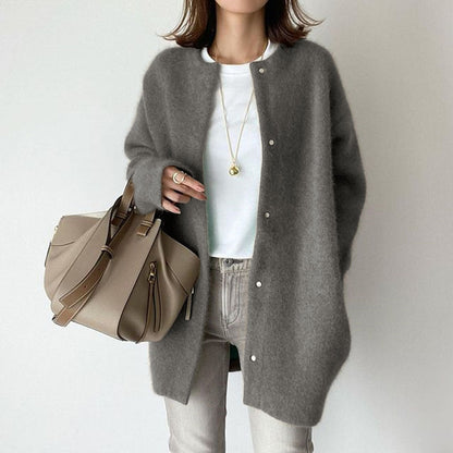 Cosy luxe wool cardigan for women | Sofia Amoretti -4
