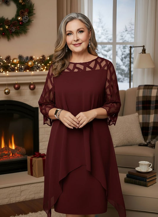 Contemporary Elegant lace dress for women | Josephine