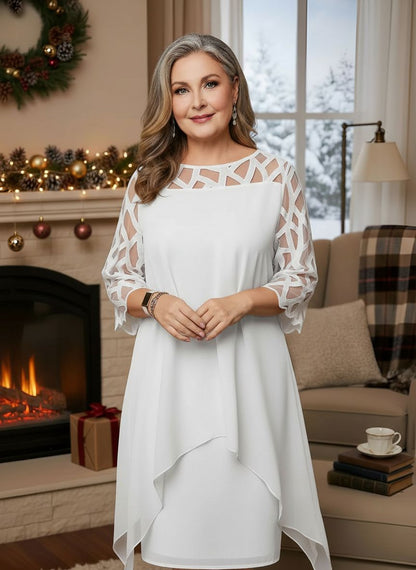 Contemporary Elegant lace dress for women | Josephine