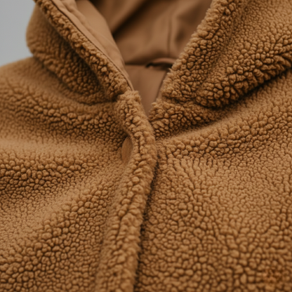 Longline hooded coat for women | Arden -2