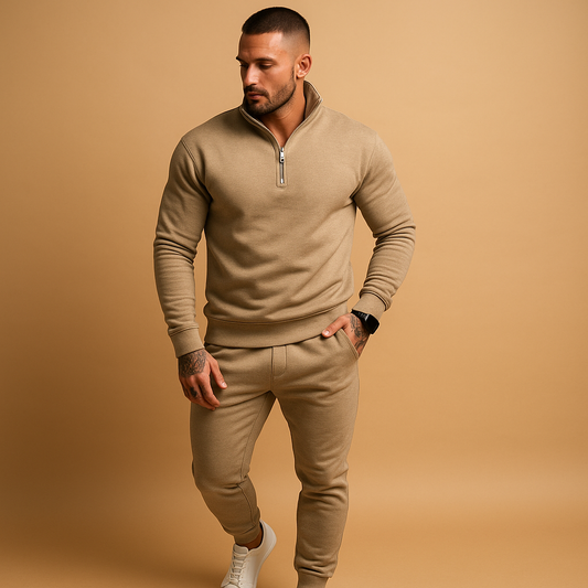Modern casual matching tracksuit set for men | Tommy -1
