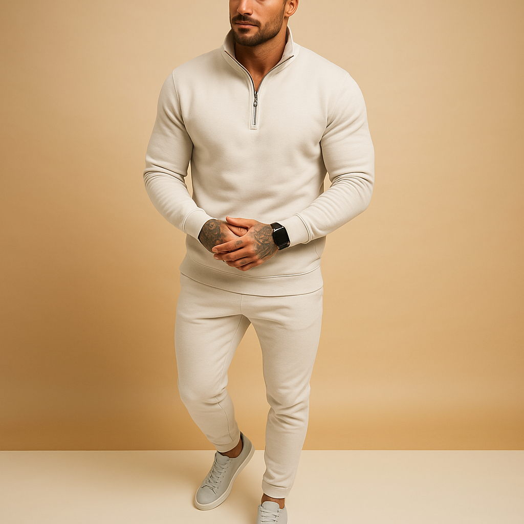 Modern casual matching tracksuit set for men | Tommy -4