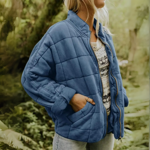 Fitted versatile autumn casual jacket for women -13