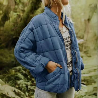 Fitted versatile autumn casual jacket for women -13