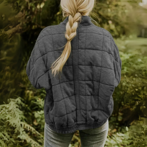 Fitted versatile autumn casual jacket for women -2