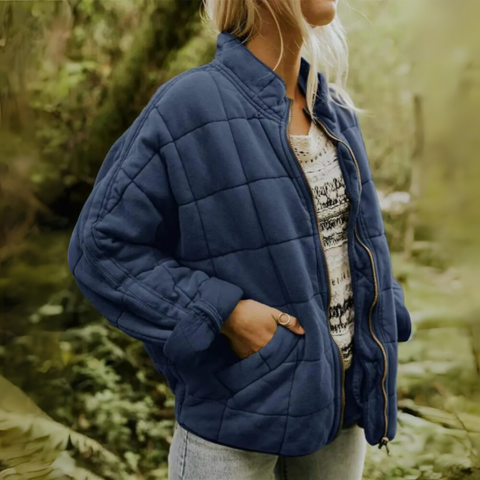 Fitted versatile autumn casual jacket for women -3