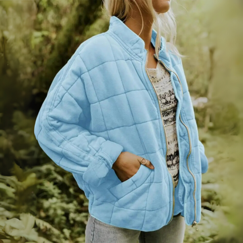 Fitted versatile autumn casual jacket for women -5