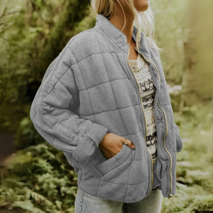 Fitted versatile autumn casual jacket for women -7
