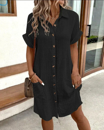 Relaxed Classic polo casual dress for women | Aria
