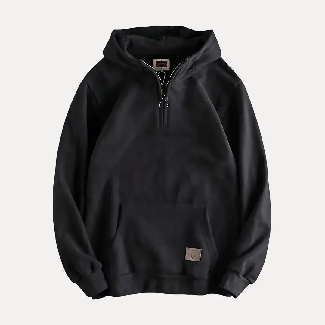 Classic relaxed everyday hoodie for men | Wellington -3