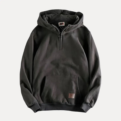 Classic relaxed everyday hoodie for men | Wellington -4