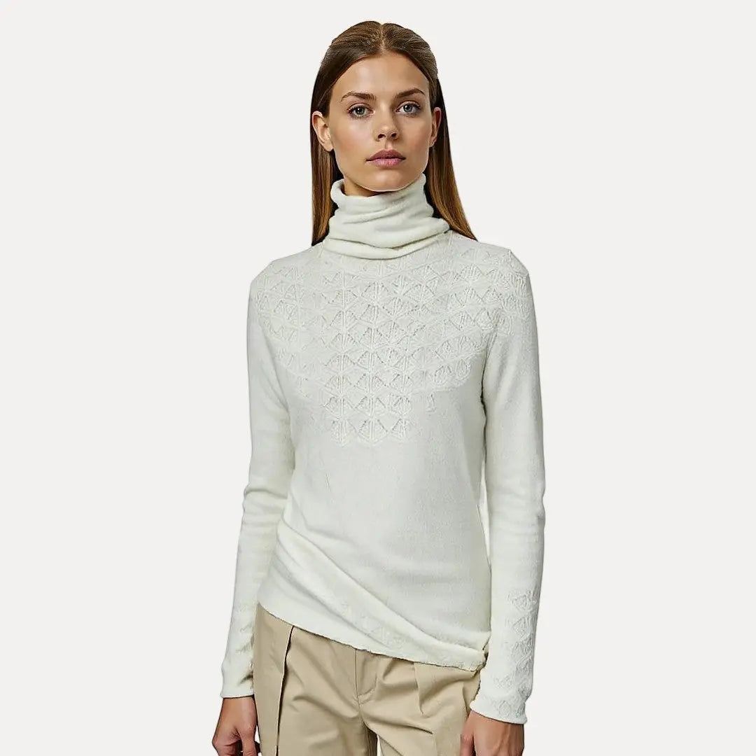 Soft cosy turtleneck jumper for women | Emmeline -2