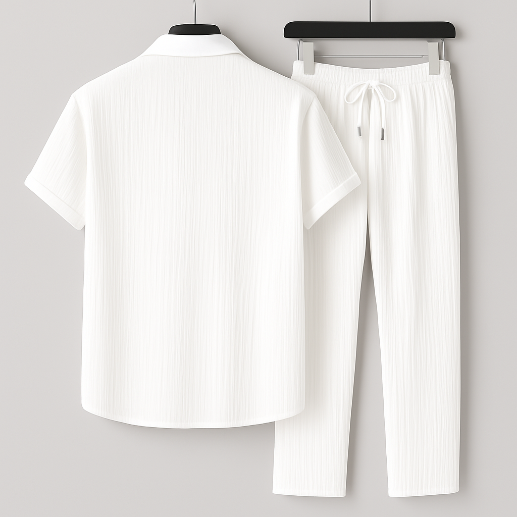 Relaxed linen everyday co-ord set for women -7