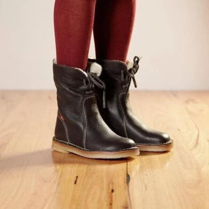 Waterproof comfortable winter snow boots for women -3