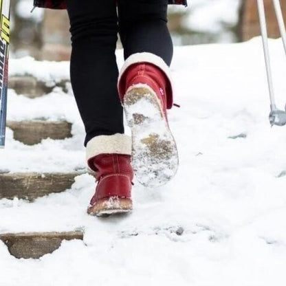 Waterproof comfortable winter snow boots for women -7