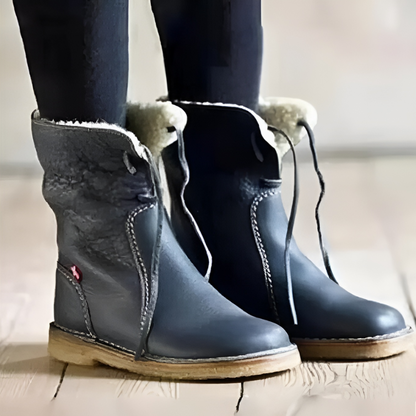 Waterproof comfortable winter snow boots for women -1