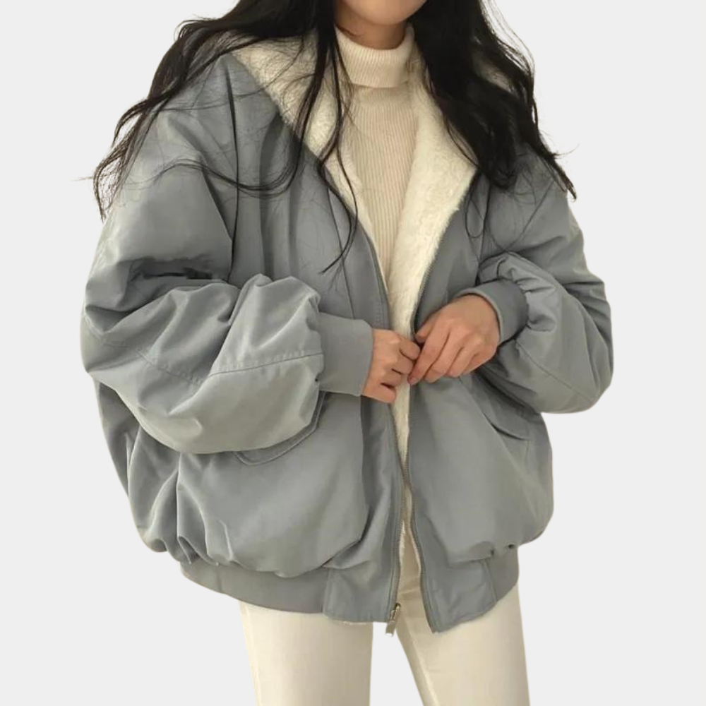 Elegant tailored timeless winter coat for women -1