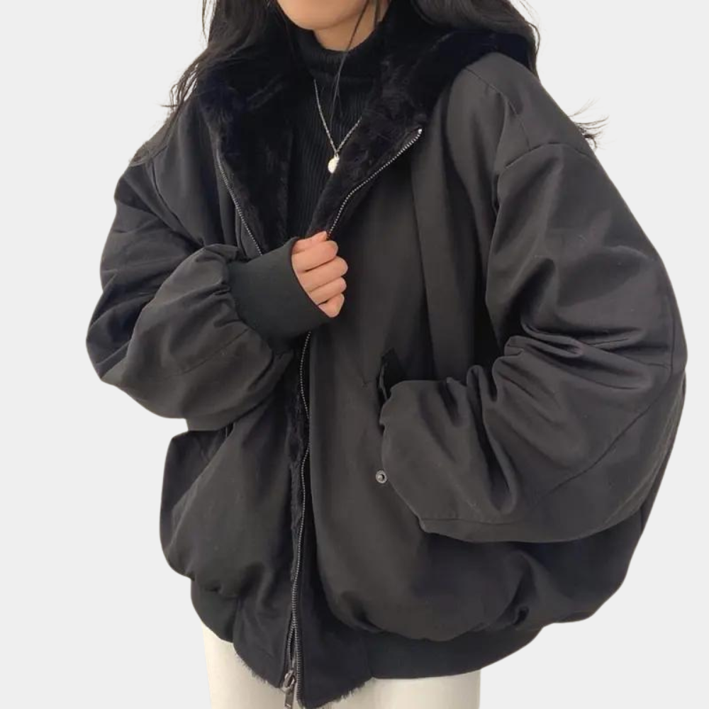 Elegant tailored timeless winter coat for women -5