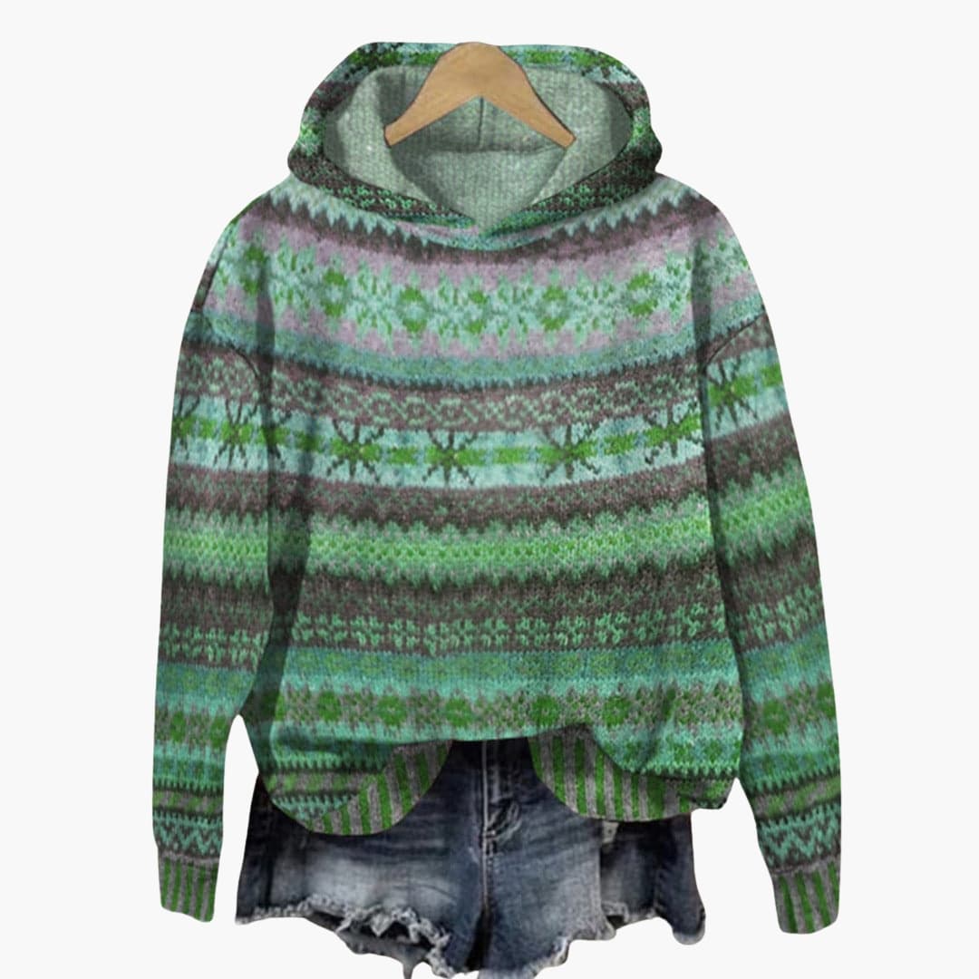 Cosy everyday relaxed hoodie for women -3