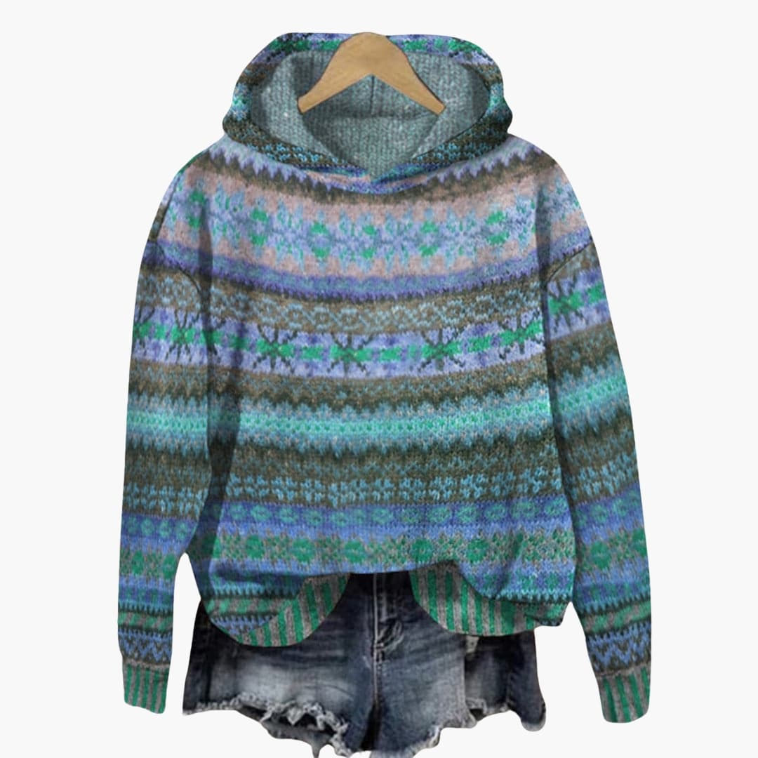 Cosy everyday relaxed hoodie for women -4