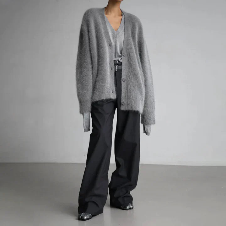 Luxurious classic everyday cardigan for women -6