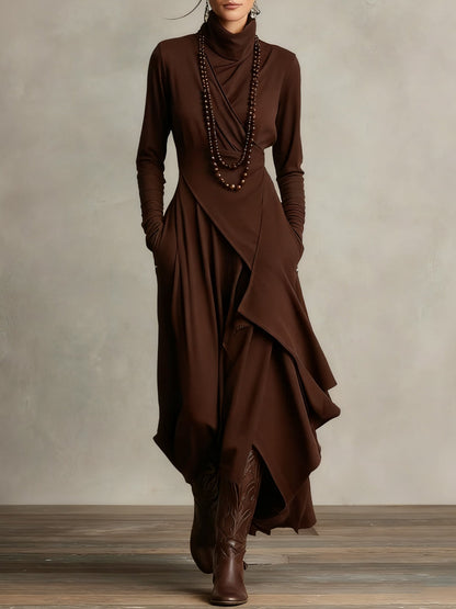 Elegant everyday maxi dress for women | Vivienne -9
