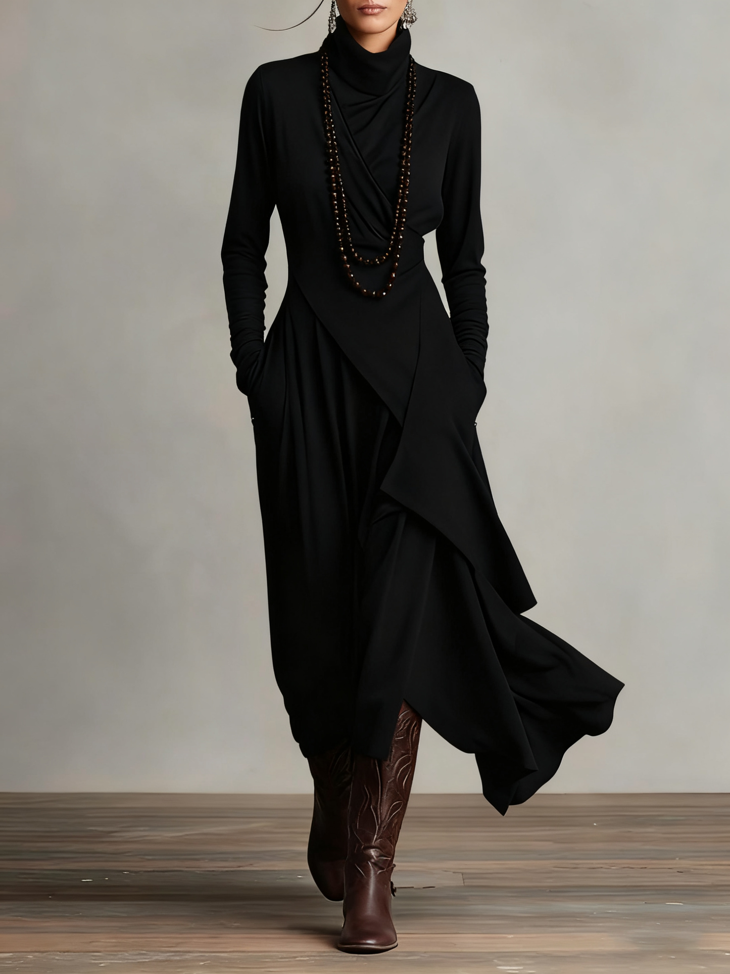 Elegant everyday maxi dress for women | Vivienne -6