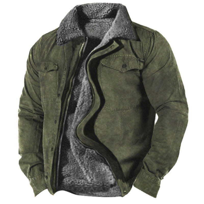 Heritage Warm quilted jacket with modern silhouette for men | Thomas
