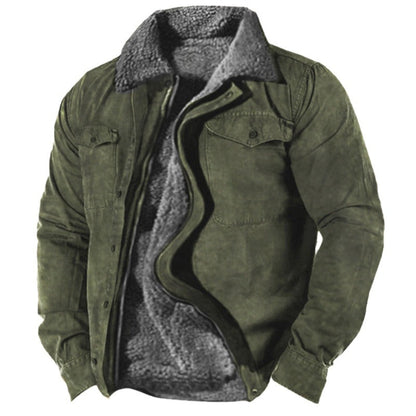 Heritage Warm quilted jacket with modern silhouette for men | Thomas
